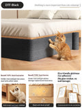 Porter résistant et non Shedding Vertical Wall Sticker Cat Scratch Board