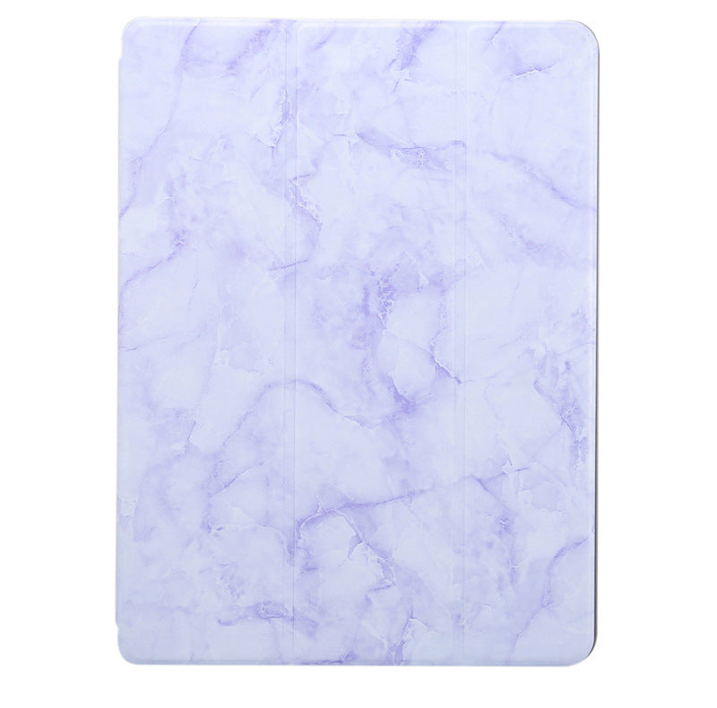 9 Tri-fold Marbling avec stylo logement d'avion de fente