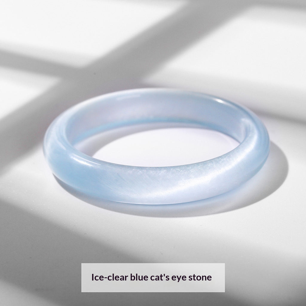 Bracelet pour les yeux de chat de type glace pour les femmes de haute qualité comme la lumière de lune blanche