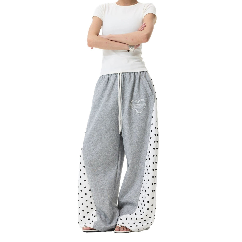 Pantalons à jambes larges en dentelle pour femmes