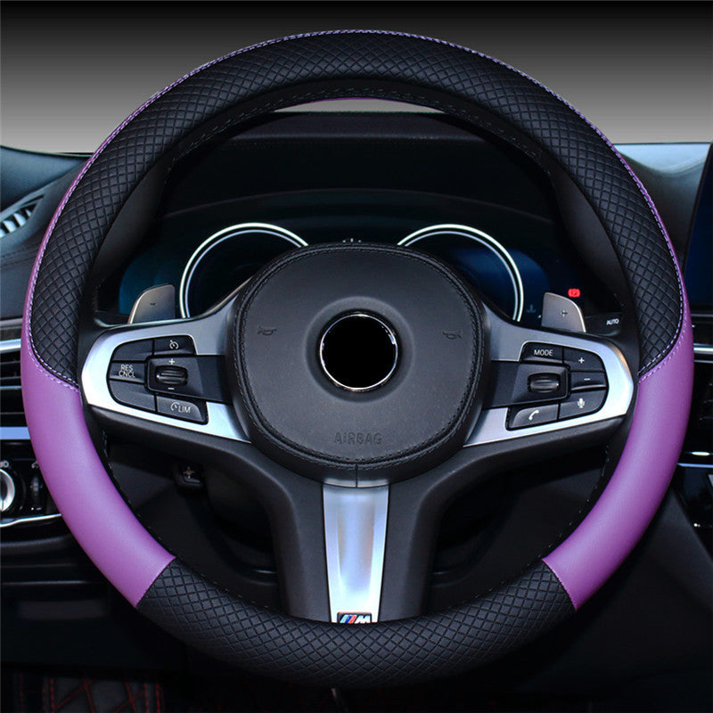 Anti-slip steering wheel cover