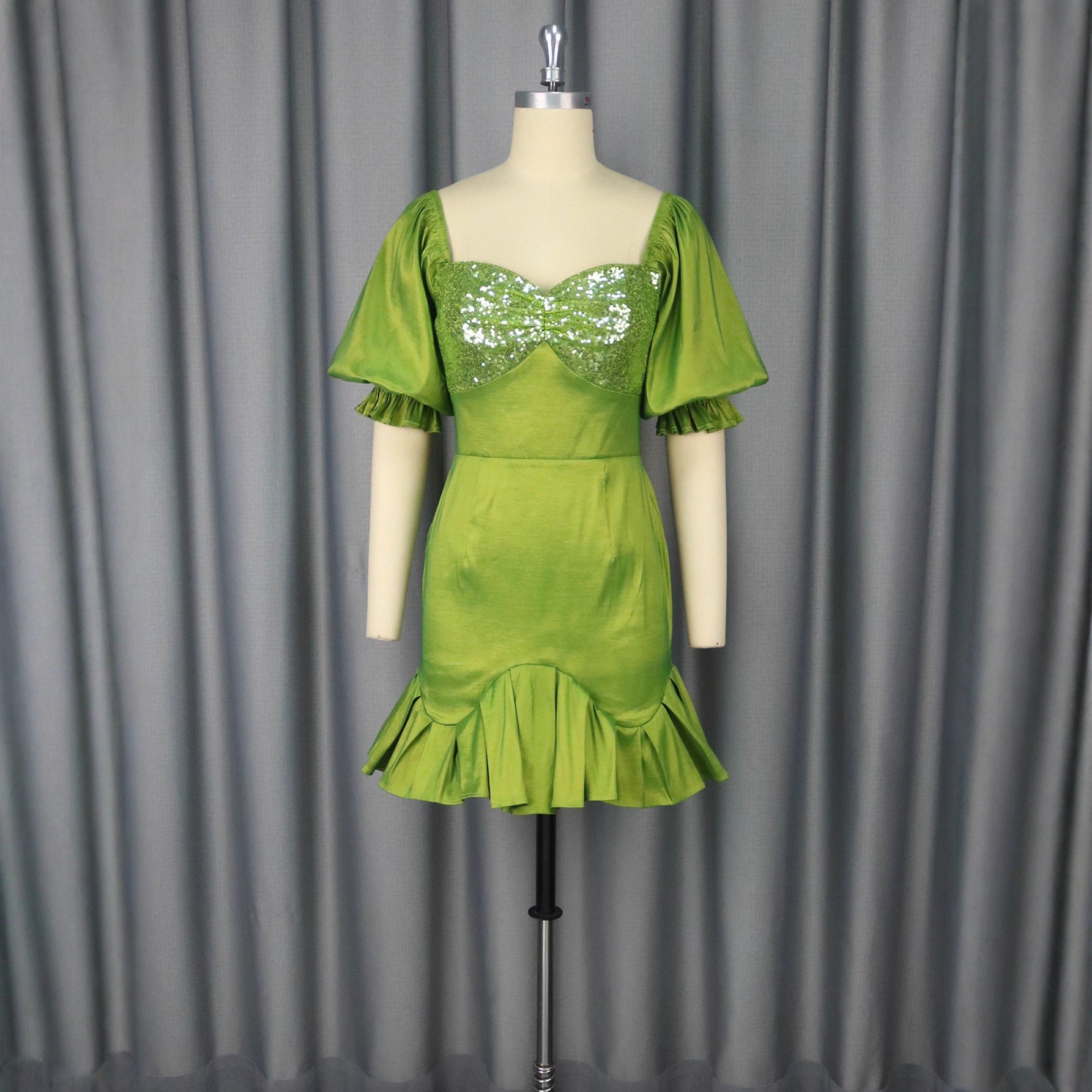Robe de soirée pour banquets à paillettes