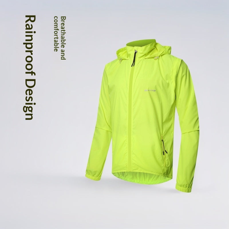 Veste de vélo résistant à la pluie pour hommes