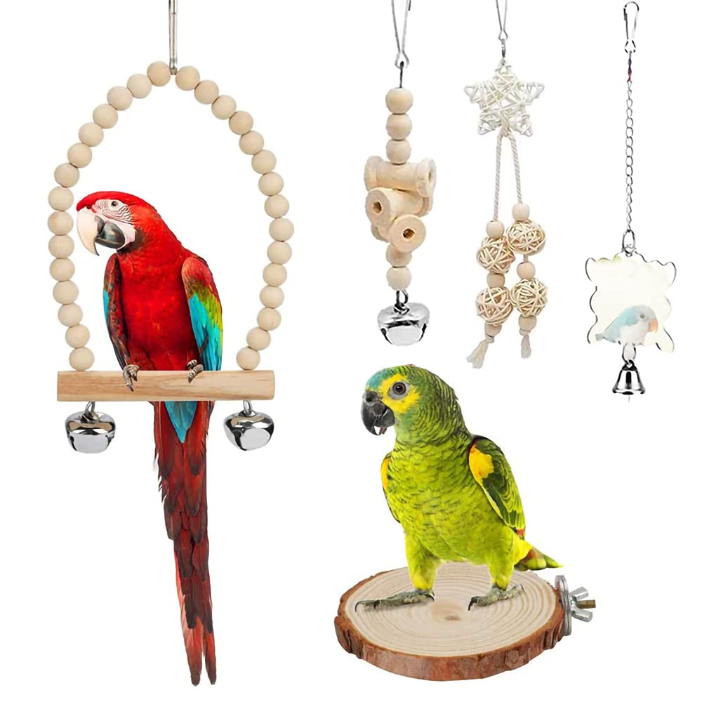 Jouets de parakeet 9 pièces & Jouets de Budgie