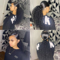 Cheveux humains Ponytail Velcro Couleur naturelle