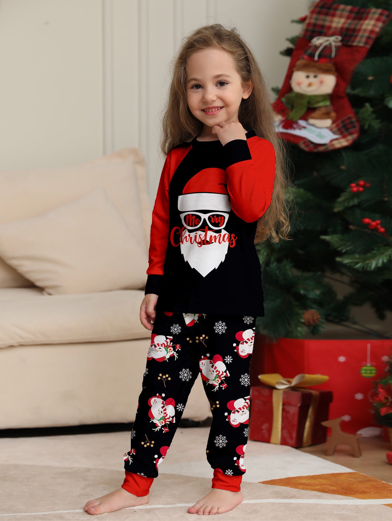 Pyjama deux pièces pour la maison du Père Noël