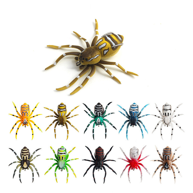 4,7cm 4cm Artificial Floating Spider Soft Bait