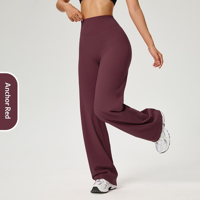 Pantalon casual pour femmes à taille haute