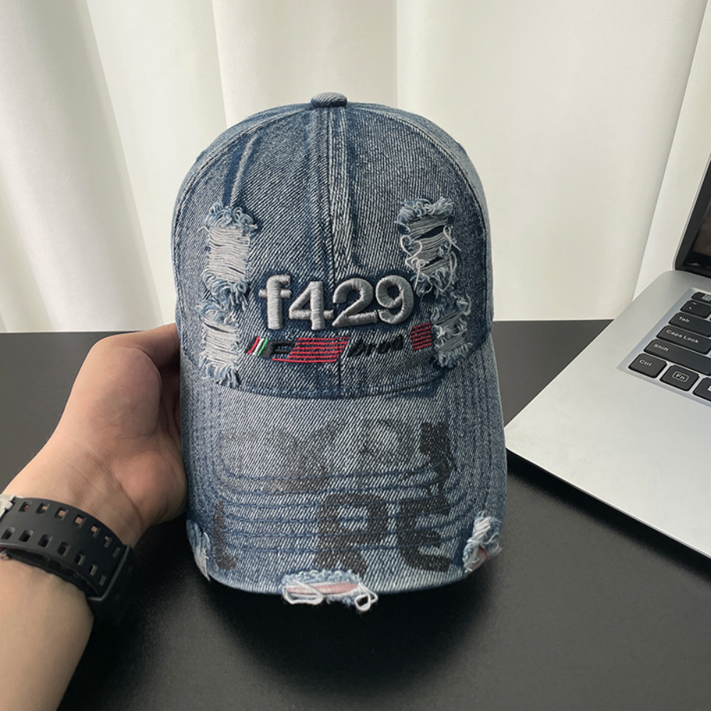 Monochartarique Brodé en trois dimensions Broded-edge Impression personnalisée Brim Trendy Cas