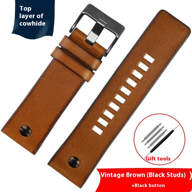 Retro bracelet en cuir pour hommes