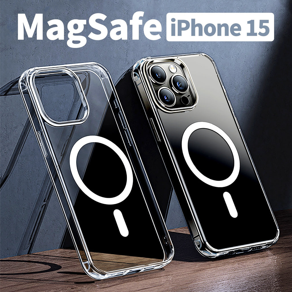 Étui de téléphone transparent anti-éblouissement tout compris
