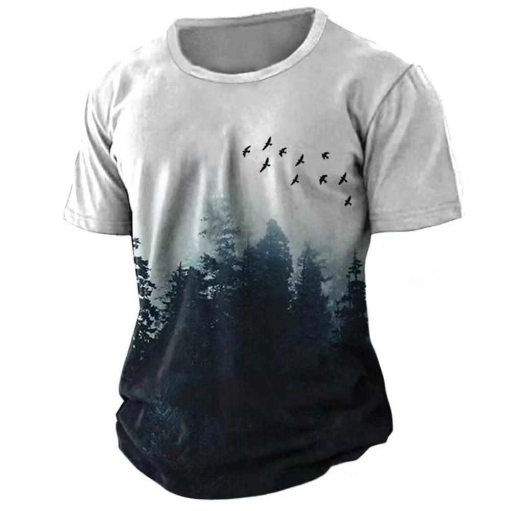 T-shirt à manches courtes à manches courtes pour hommes