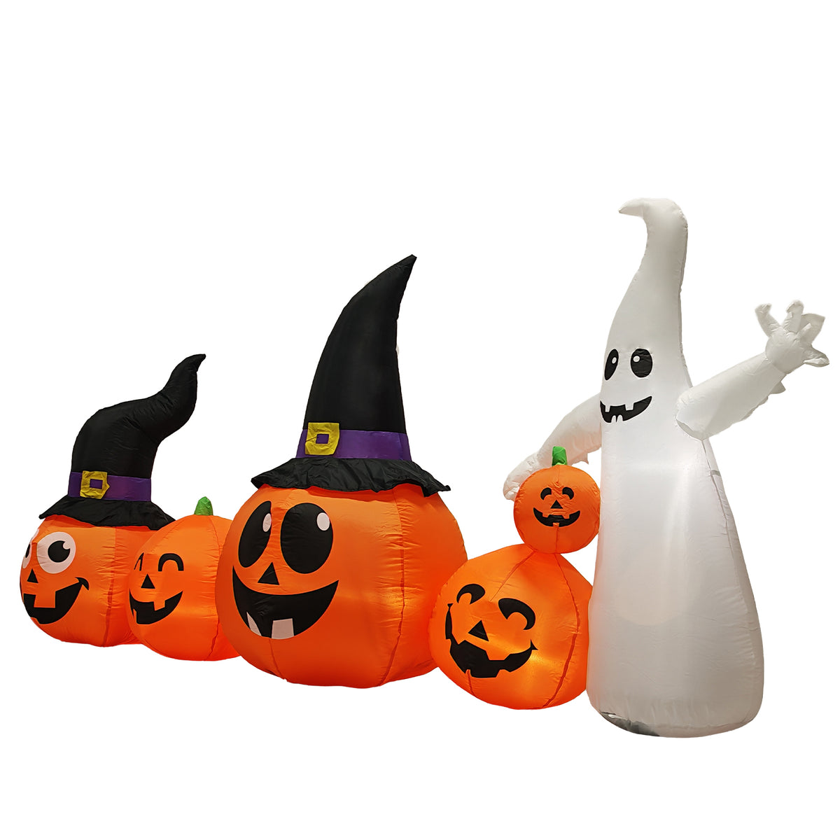 8FT Long Halloween gonflables citrouilles Ghost décorations extérieures