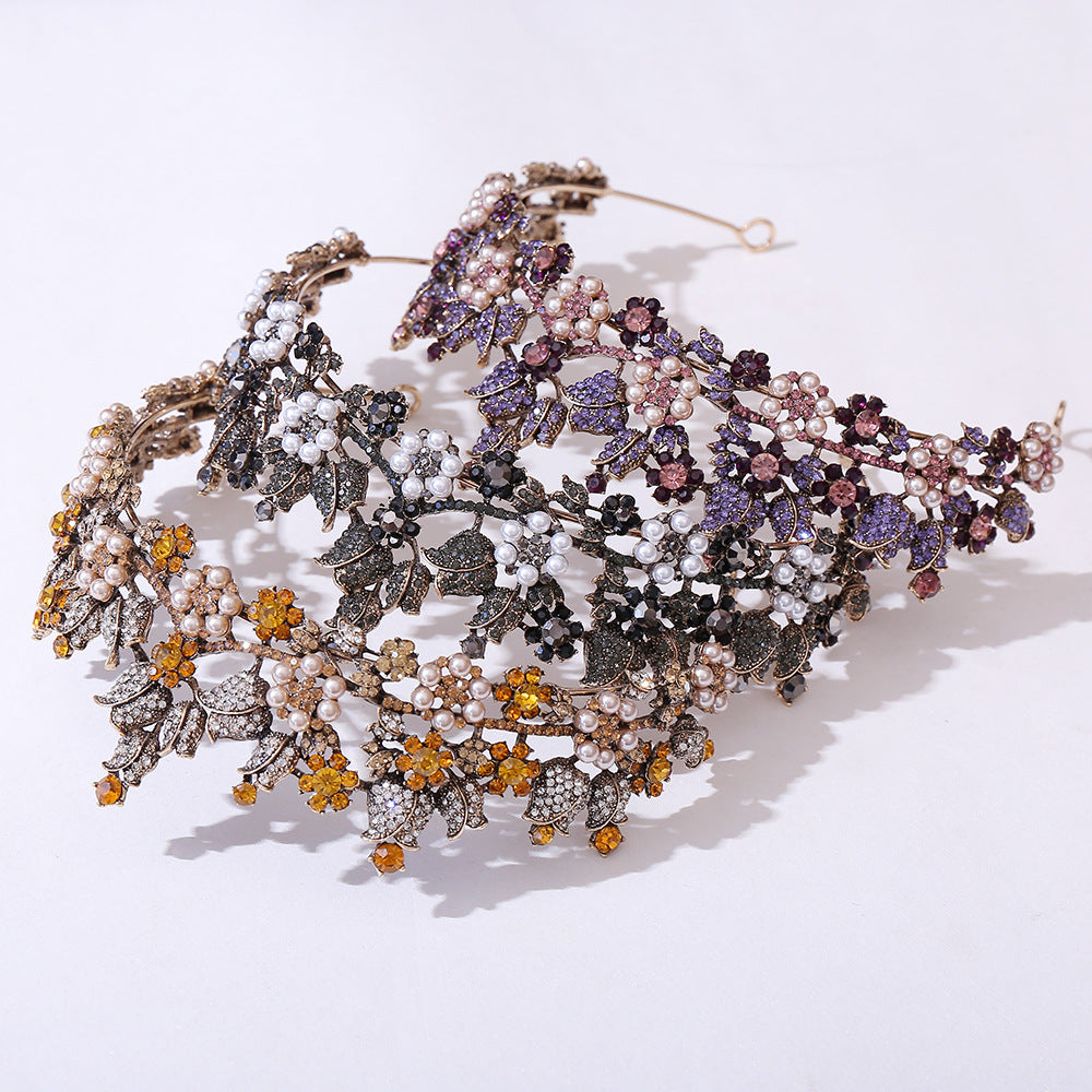 Tête de la Couronne nuptiale pour compléter les robes de mariage