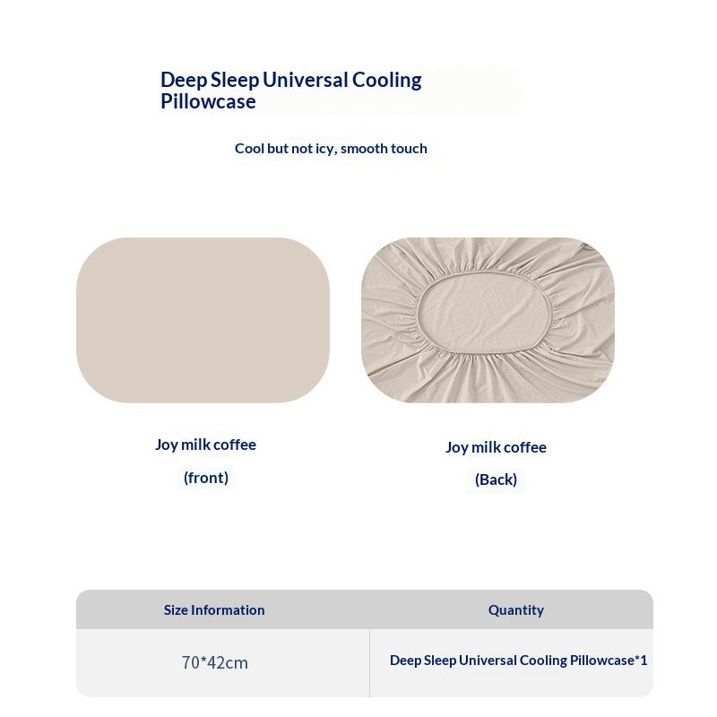 A pair of summer memory foam covers iced