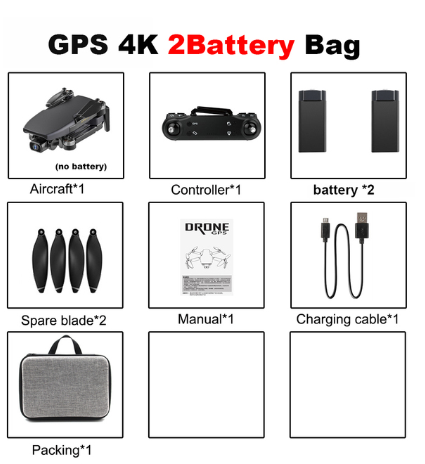 4K Aerial Camera Product Remote Control Plan
