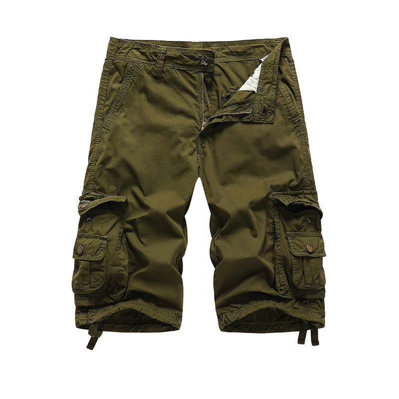 Amazon Commerce extérieur Vêtements de travail pour hommes Bas de fret occasionnel perdu Grande taille Knee Multi-Pocket