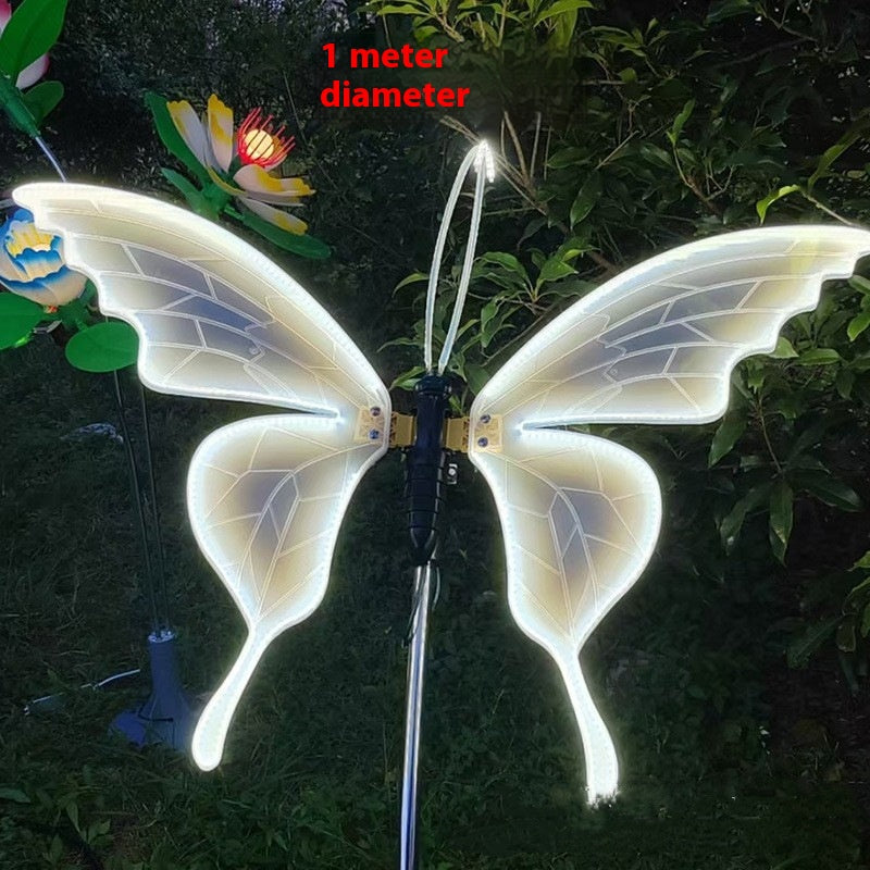Simulation de papillon Insecte décoratif lumières Park Square Scenic Spot éclaircissant lumière-em