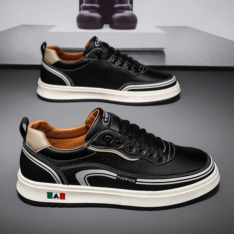 Hommes Casual Chaussures en cuir avec des semelles douces