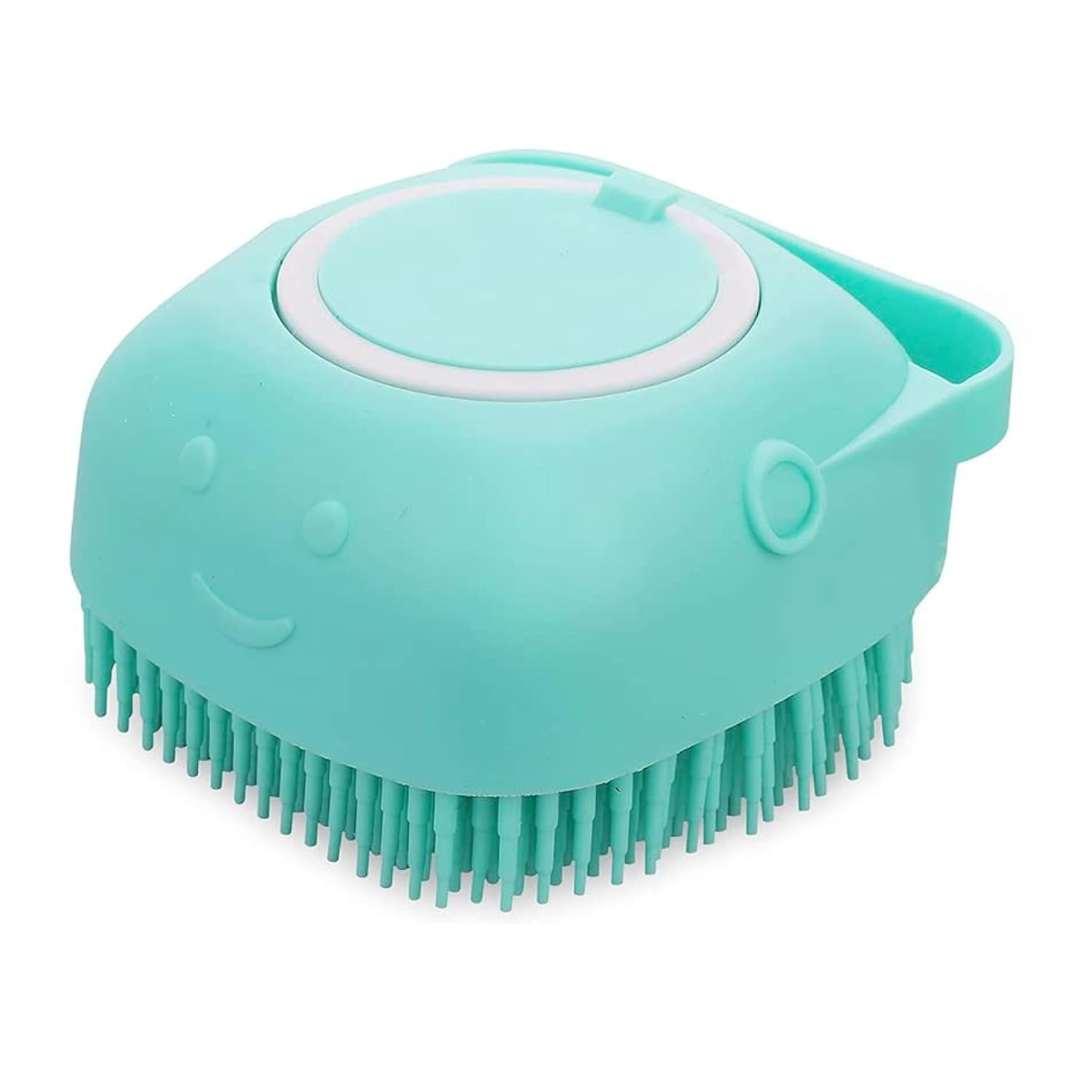 Pet Bath Brush Massager Puppy Dog Cat Grooming Soft Cleaning