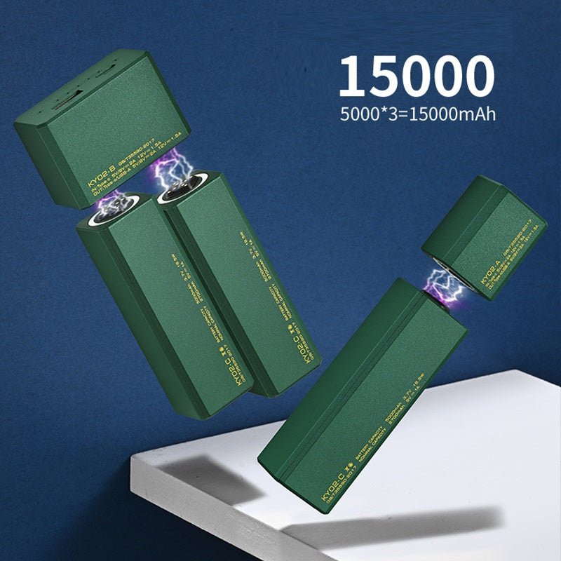 Mini lumière et petit Portable Universal Lipstick Banque de puissance magnétique