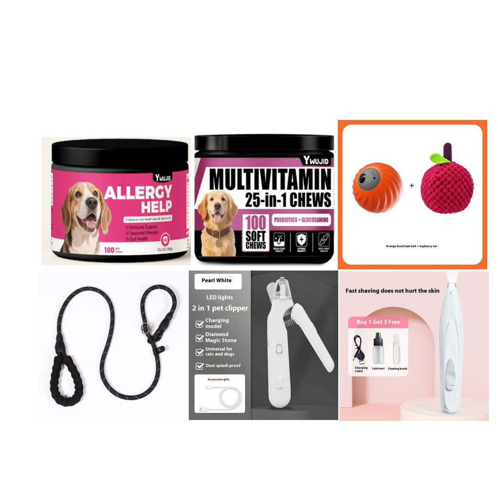 2 Clippers d'ongle d'animal en 1 avec led Light Dog Cat Special Blood Line Ciseaux multifonction