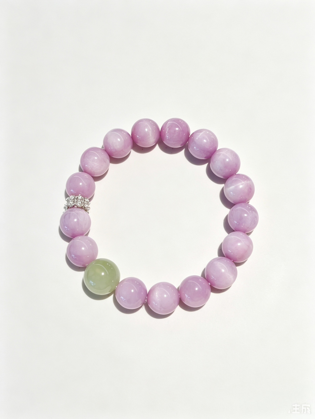 Ensemble de Chakra Kunzite Crown - Deep L'éveil et la guérison spirituelle