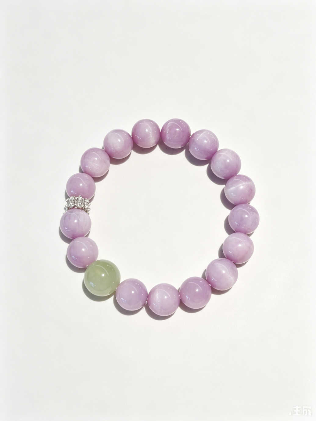Ensemble de Chakra Kunzite Crown - Deep L'éveil et la guérison spirituelle