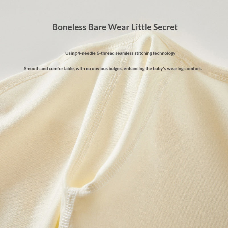 Pure coton sans couture nouveau-né vêtements pour bébé