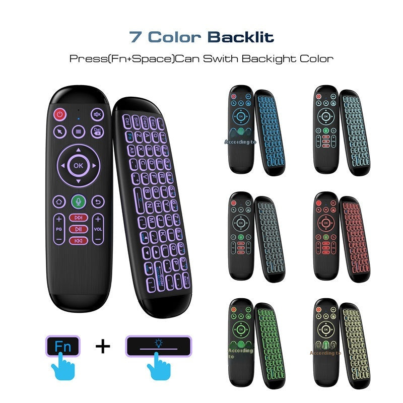 Clavier sans fil et télécommande de souris TV Box