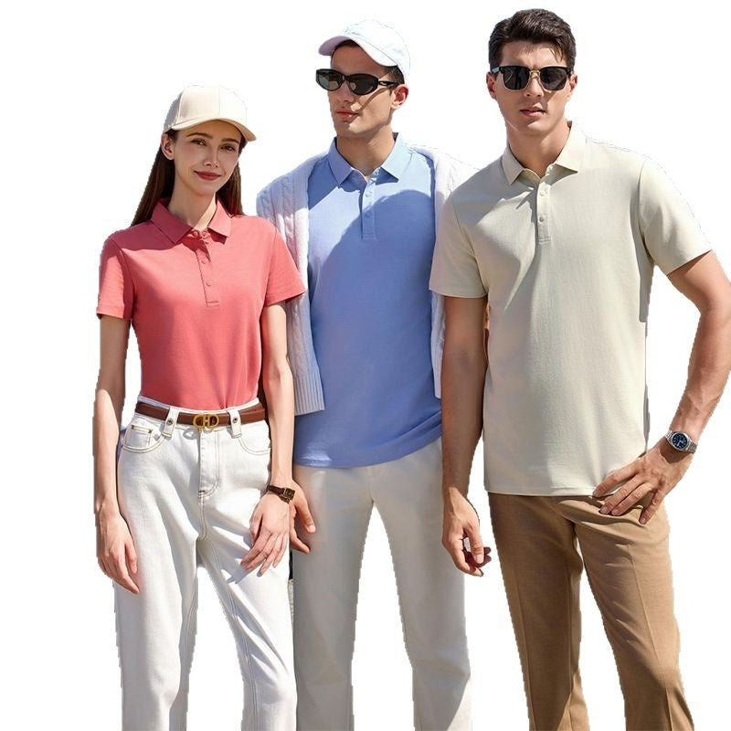 Polos de coton Mercerized haut de gamme pour l'été