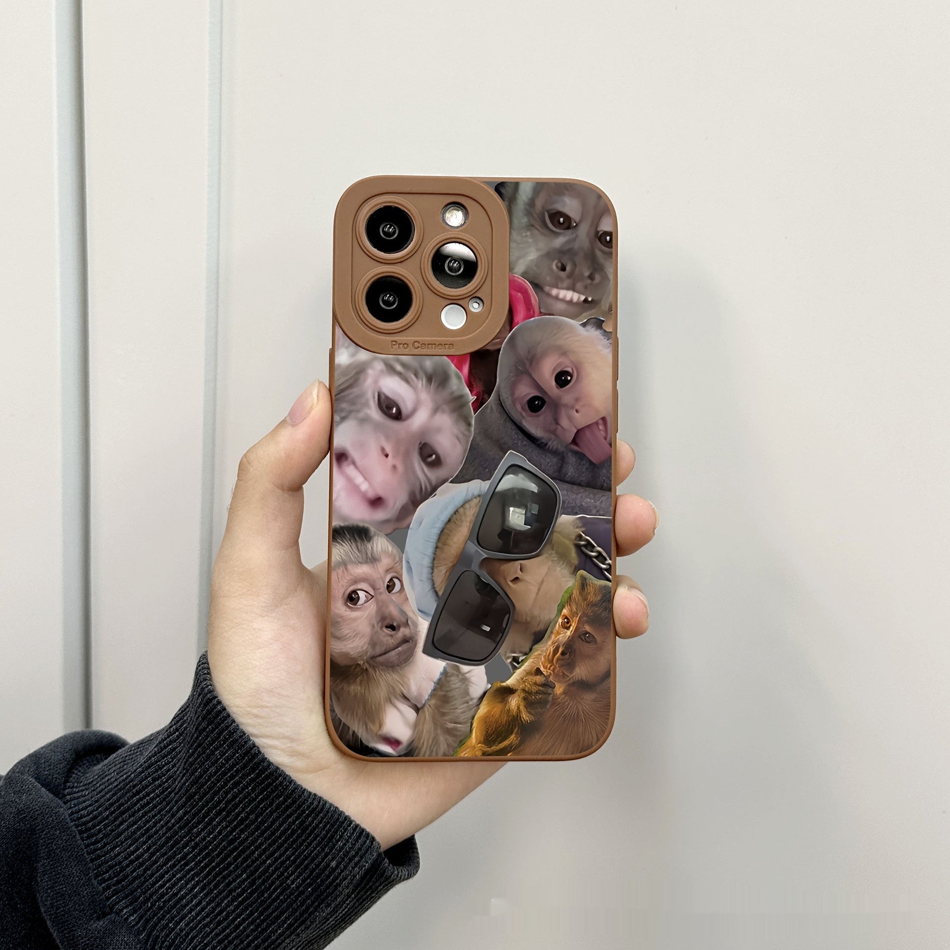 Trendy Monkey Phone Case 1112131416 étui protecteur 78XM