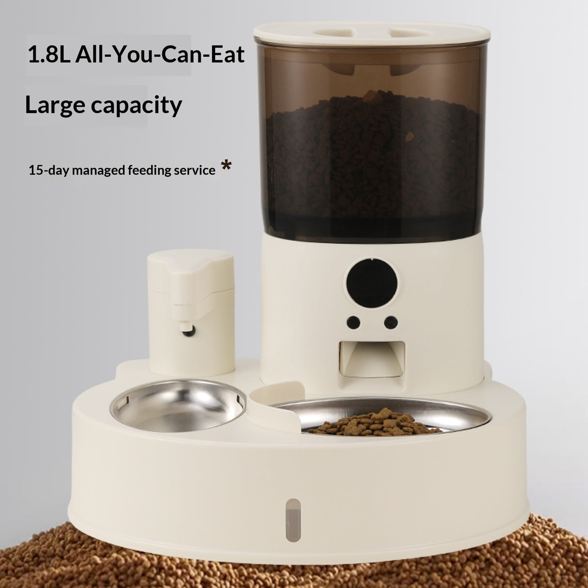 Feeder automatique Cat avec contrôle de la portion et du temps