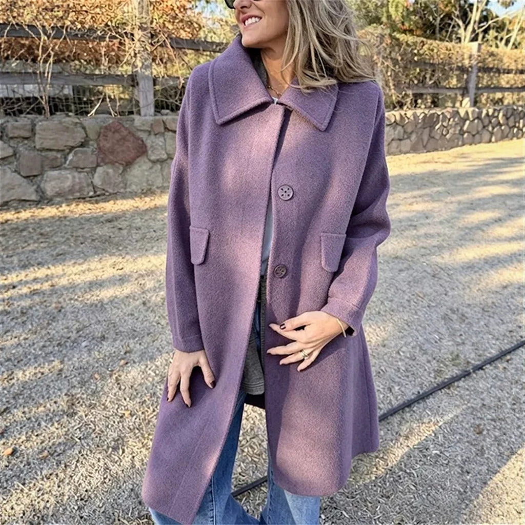Veste de laine casual pour femmes