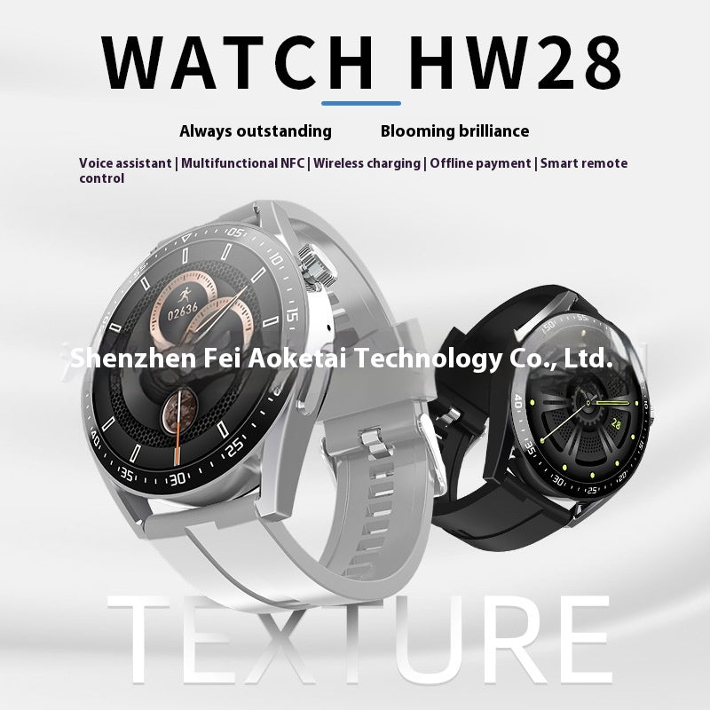 Smart Watch Chargeur sans fil Assistant de paiement de voix hors ligne peut être appelé étanche