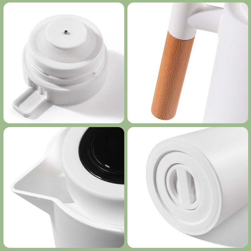 Bouilloire thermique du ménage à bouton poussoir Grande capacité garde l'eau chaude