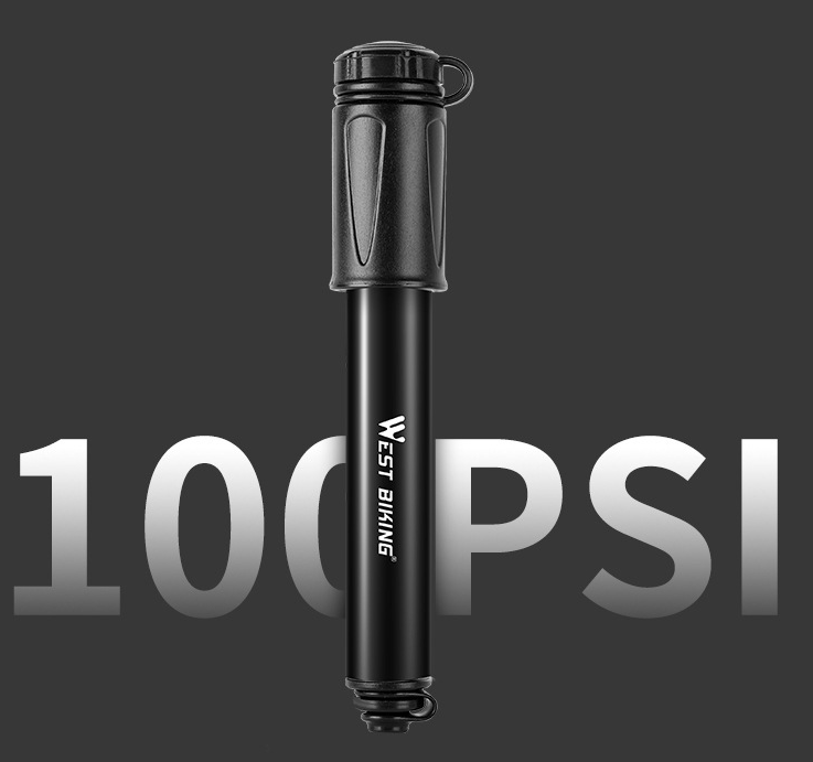 Pompe haute pression Gonflateur de vélo Portable petite pompe avec tuyau