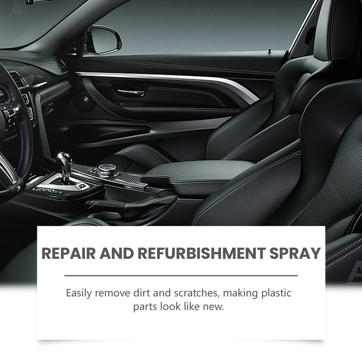 Spray de rénovation en plastique automobile
