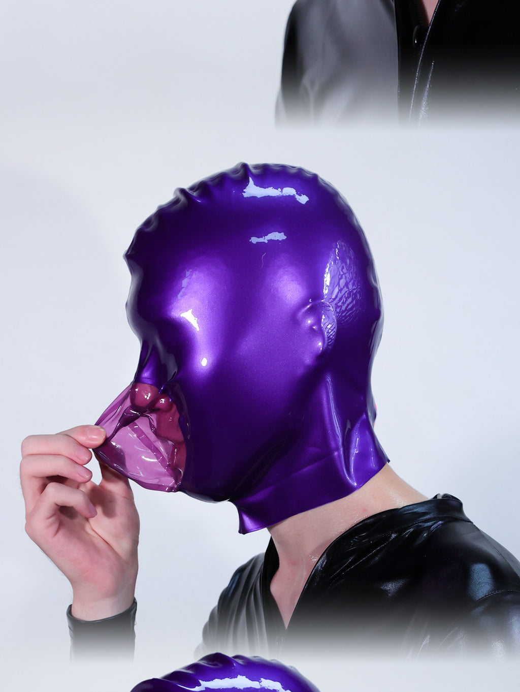 Visage en trois dimensions avec faint respirant