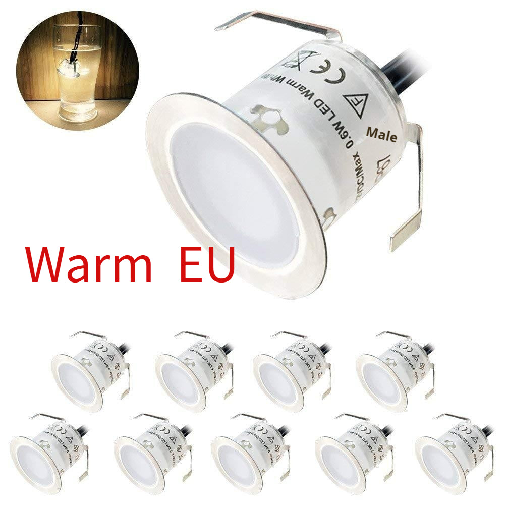 Mode simple Courtyard Deck Acier inoxydable Lampe souterraine