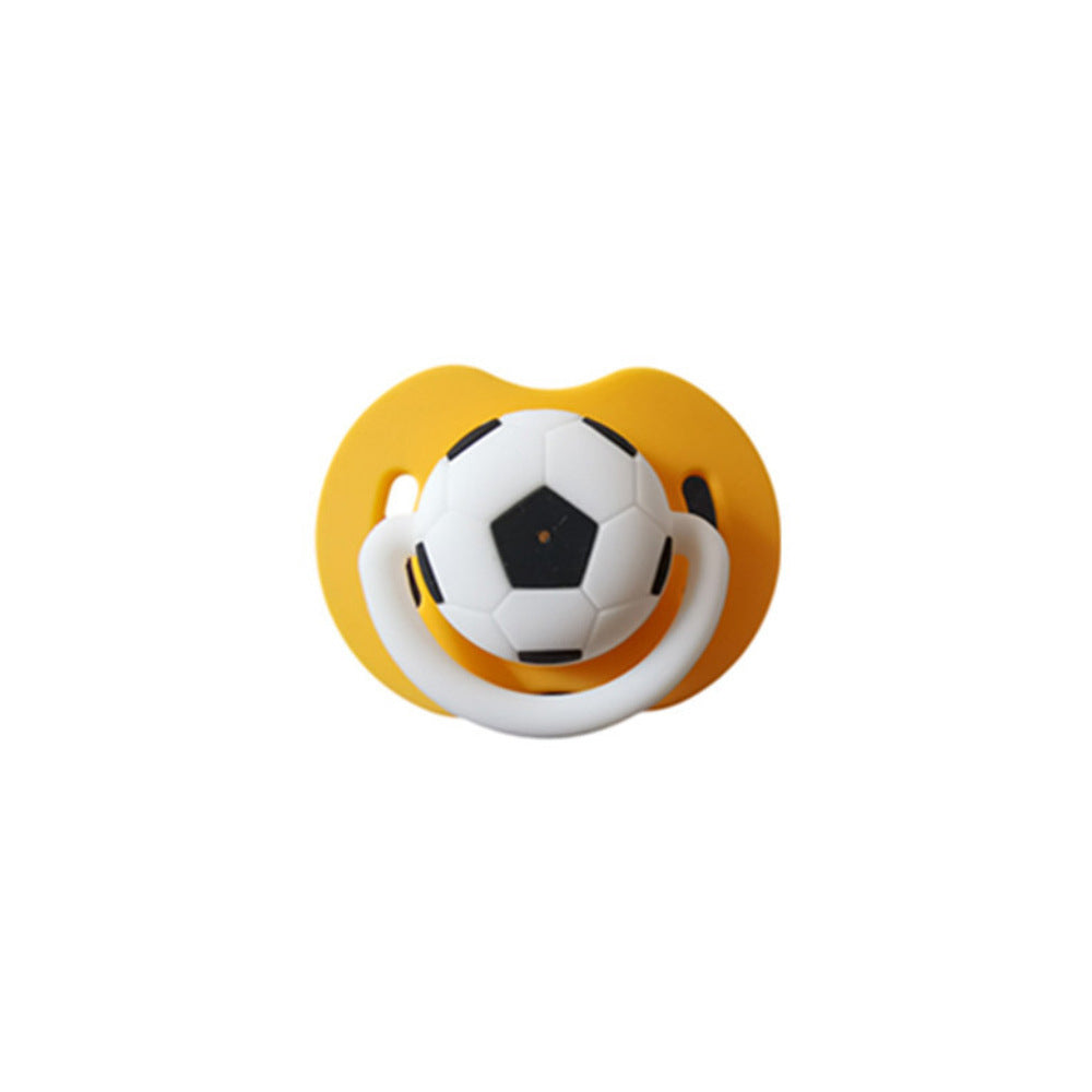 Baby Apaisant Bouthpiece Funny Silicone Pacifier avec Lip and Beard Design