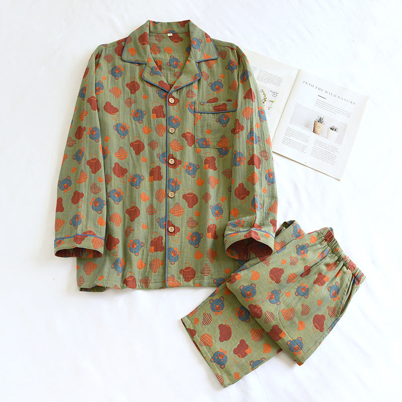 Robe de pyjama de Jacquard tissée