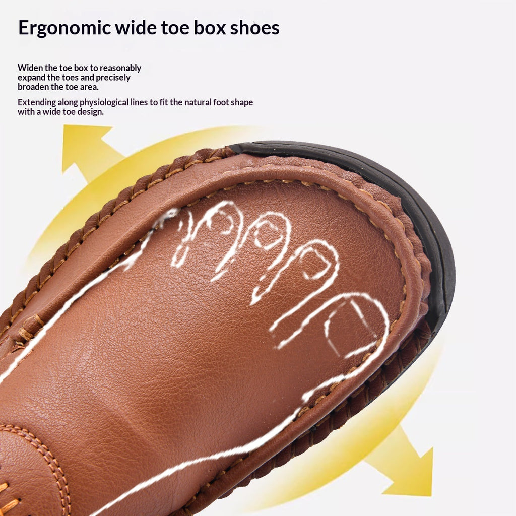 Mocassins Homme large-pied de grande taille Style décontracté