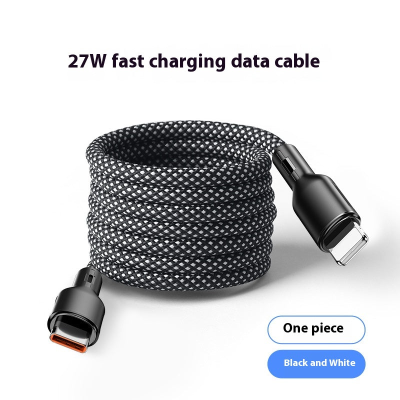 Support magnétique Câble de données de téléphone portable à corde magique