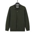 Hommes AutomneHiver Lapel tricoté Cardigan Casual Top