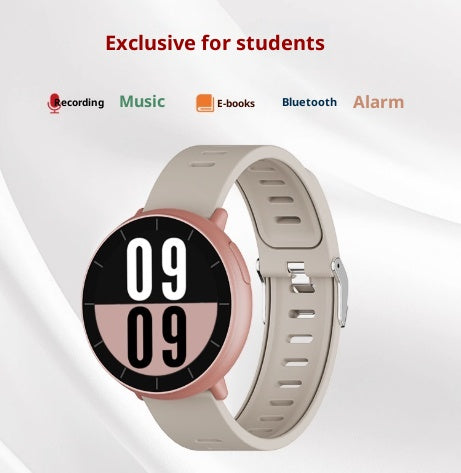 High School Student Bluetooth Music Player Réveil Montre de sport