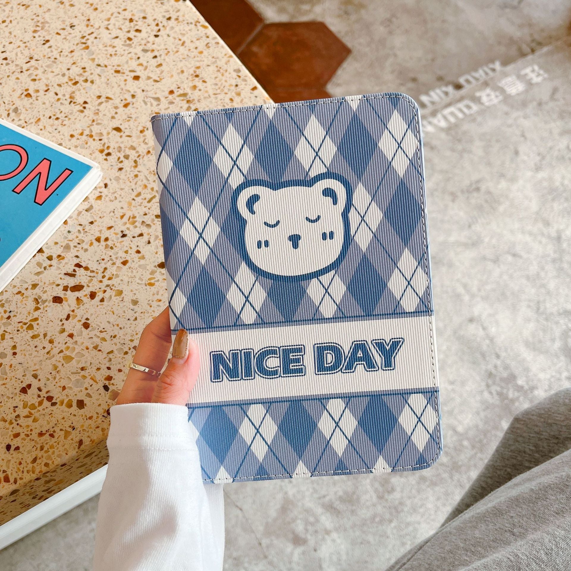 Couverture de protection de dessin animé Coffret plat mignon