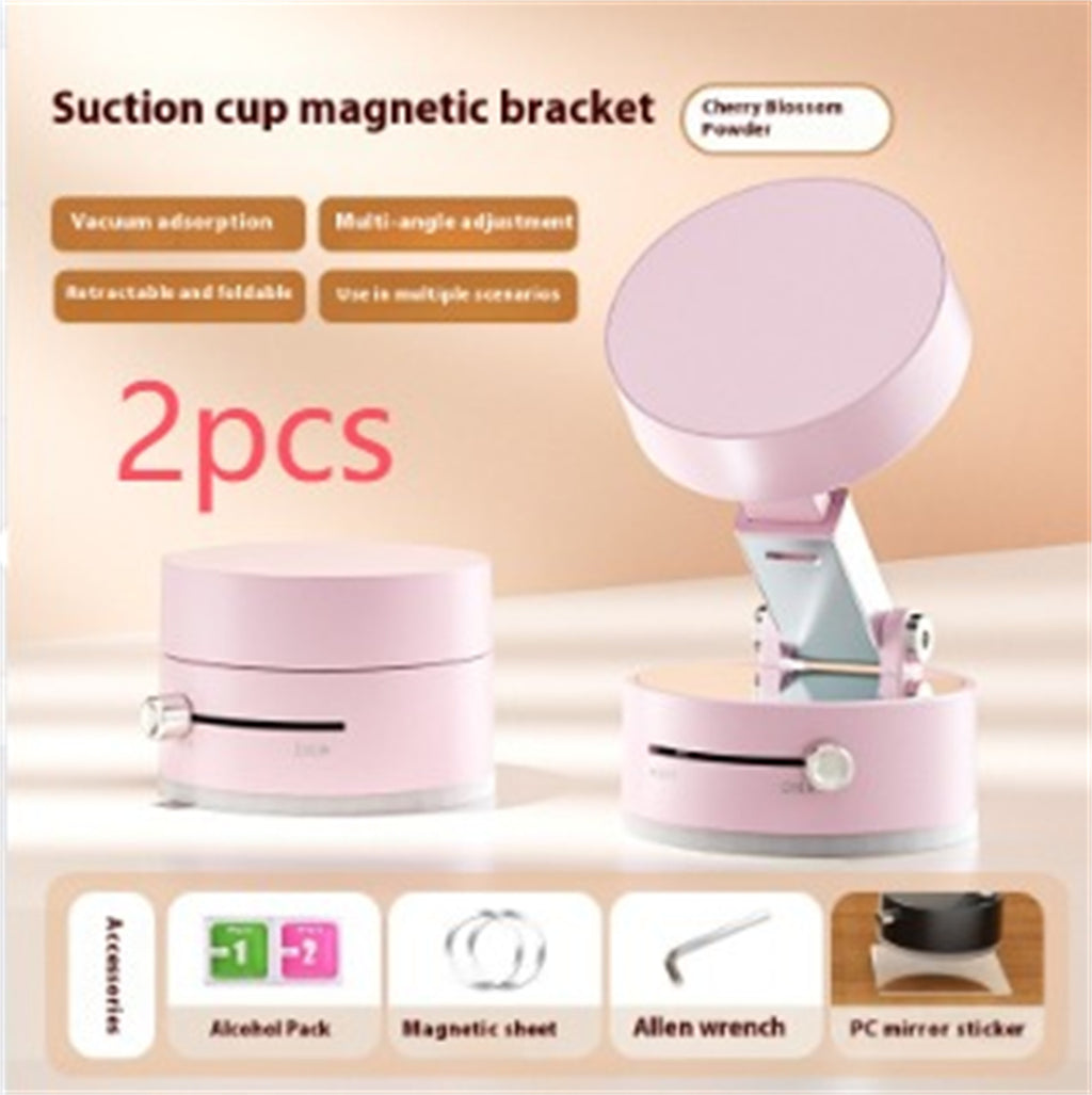 Support de téléphone à vide magnétique pliable coupe à aspiration pliable avec coupe à aspiration mains libres