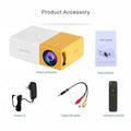 Projecteur portable 1080P LED Mini Accueil Cinéma Film Projecteur Multimédia