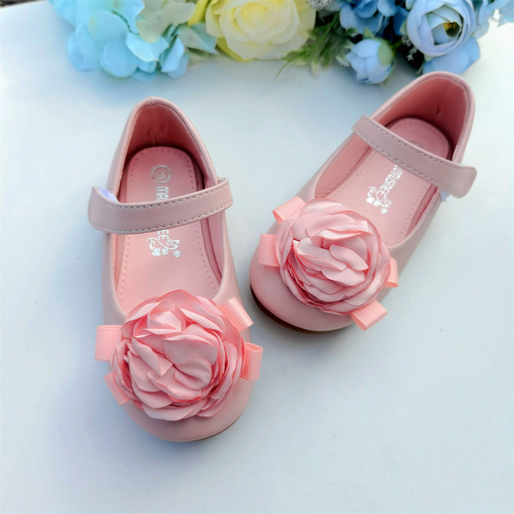 Chaussures Princesse Mariage Fleur Fille